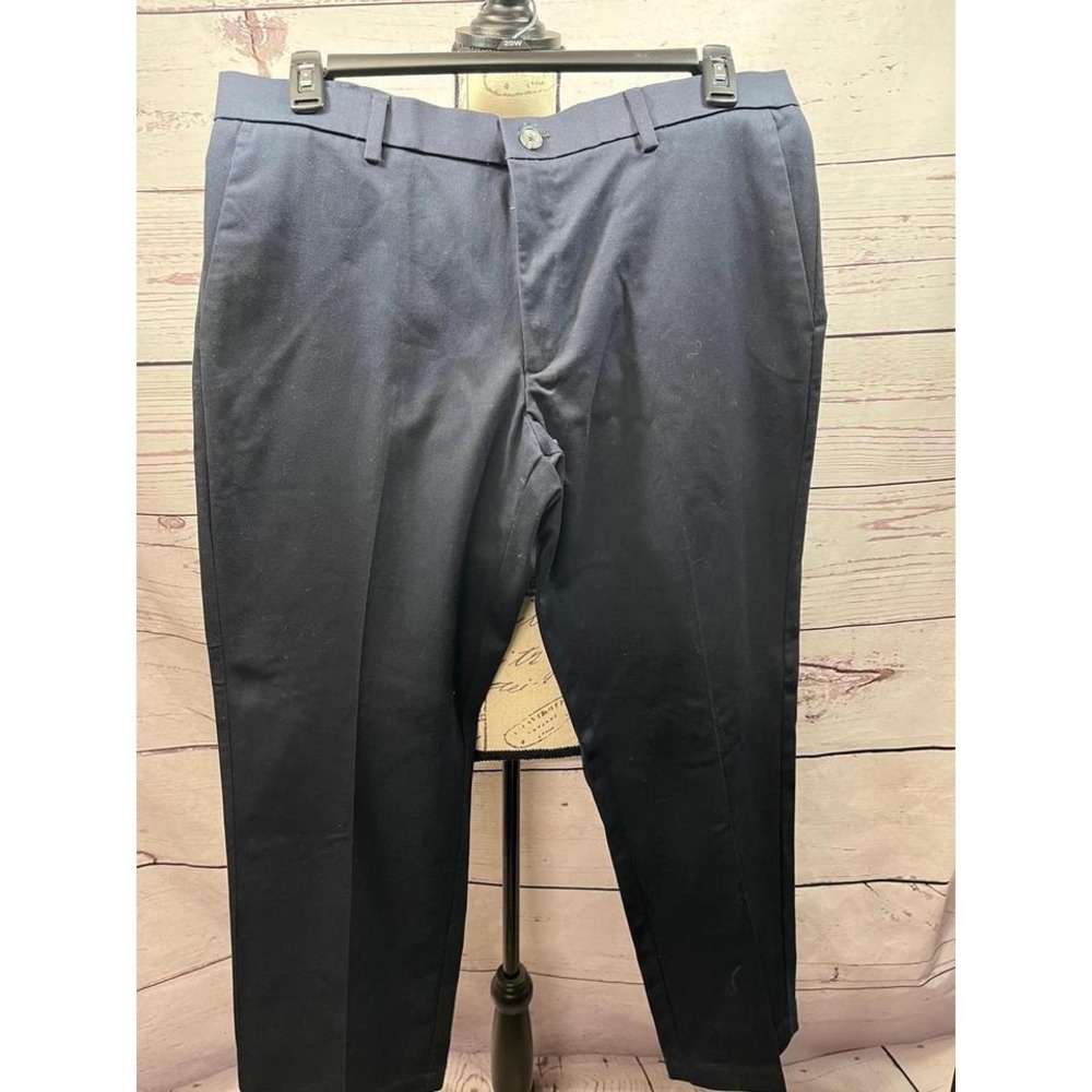 NWT Lee Straight Fit‎ Navy Blue Slacks  Kohl's Premium Select Size 38x30